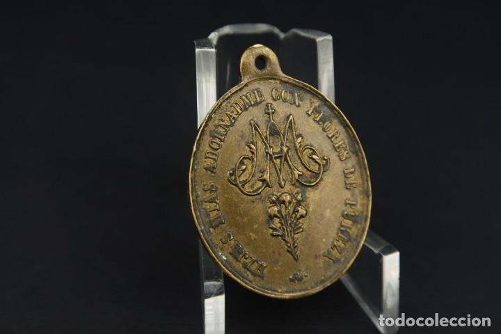 Antig&uuml;edades: Antigua Medalla Religiosa - Foto 6