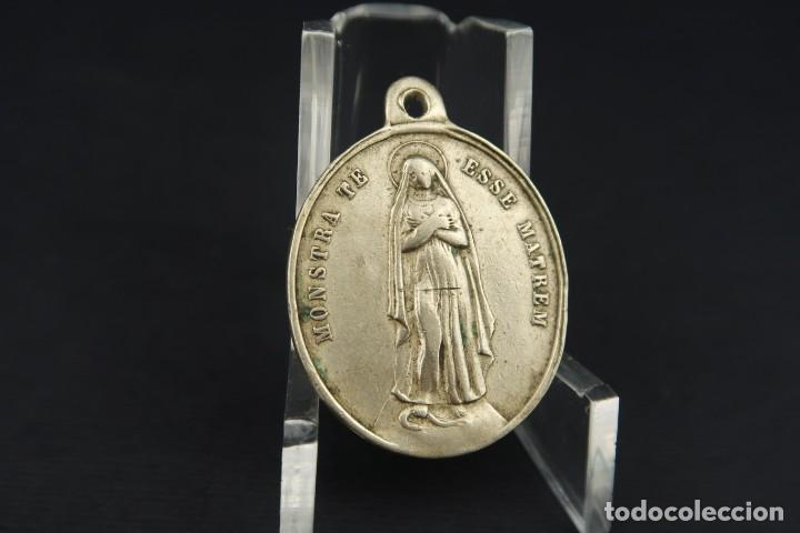 Antig&uuml;edades: Antigua Medalla Religiosa - Foto 3