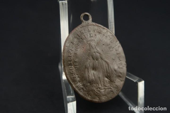 Antig&uuml;edades: Antigua Medalla Religiosa - Foto 3
