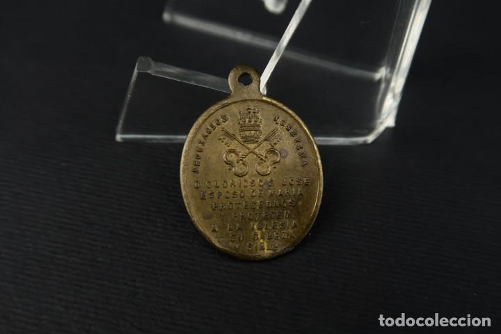 Antig&uuml;edades: Antigua Medalla Religiosa - Foto 3