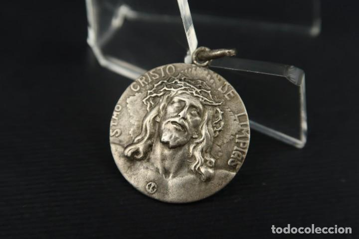 Antig&uuml;edades: Antigua Medalla Religiosa de Plata - Foto 1