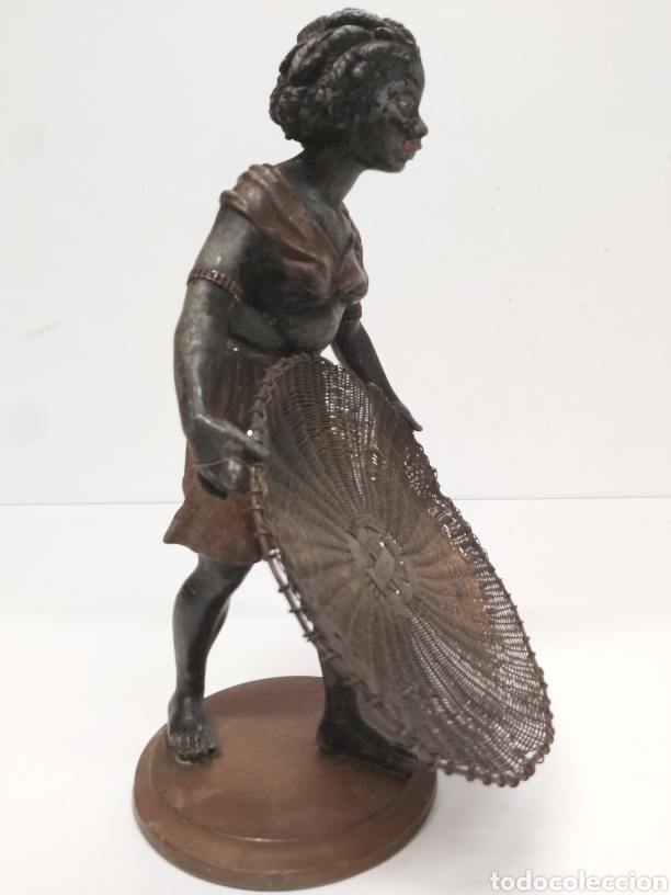 Antig&uuml;edades: Figura calamina Africana - Foto 2