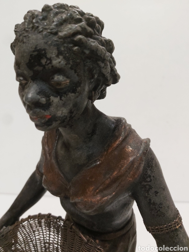 Antig&uuml;edades: Figura calamina Africana - Foto 6