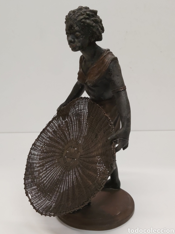 Antig&uuml;edades: Figura calamina Africana - Foto 1
