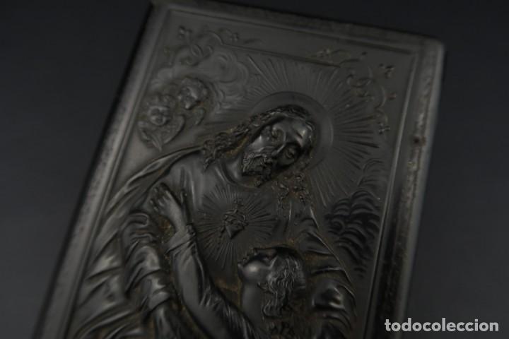 Antig&uuml;edades: Antigua Placa Religiosa - Foto 5
