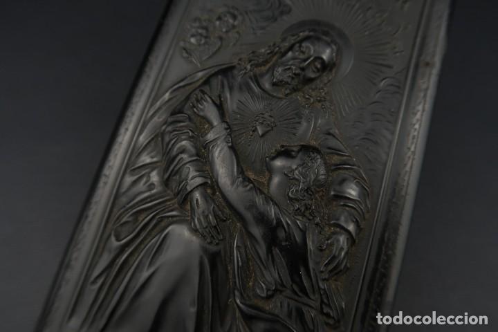 Antig&uuml;edades: Antigua Placa Religiosa - Foto 6