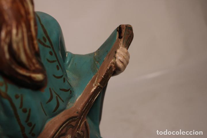 Antig&uuml;edades: antigua figura chino tocando el laud - Foto 2