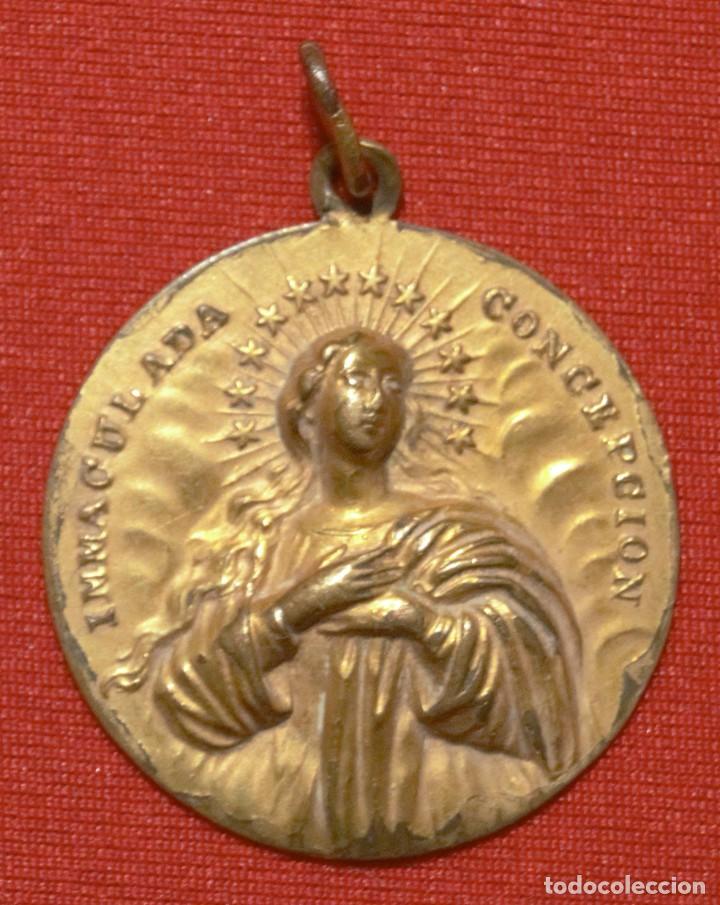 Antig&uuml;edades: Medalla religiosa de La Inmaculada Concepci&oacute;n - Foto 1
