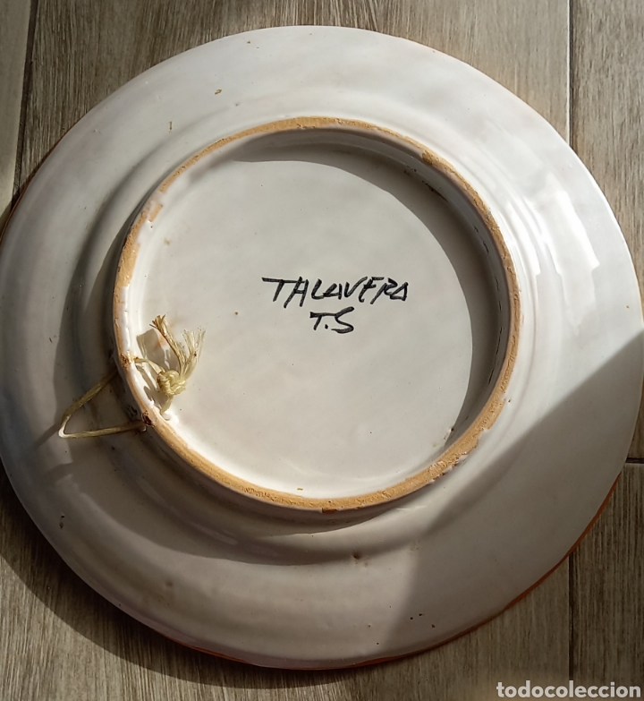 Antig&uuml;edades: Plato de Talavera - Foto 2