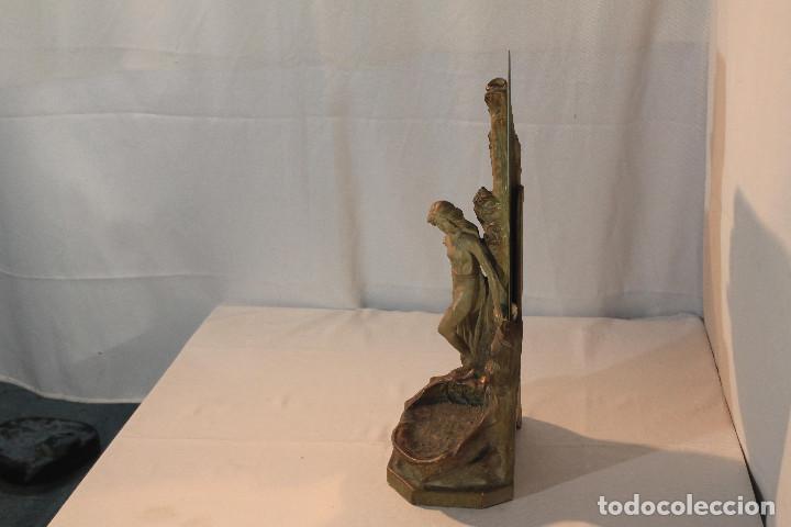 Antig&uuml;edades: ESPEJO TOCADOR CERAMICA - Foto 2