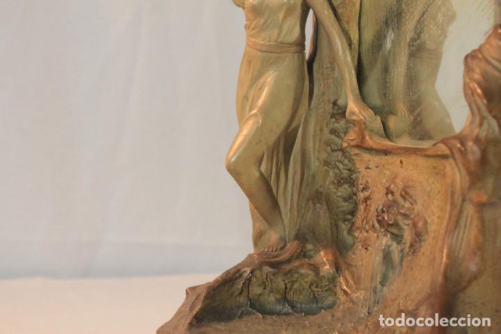 Antig&uuml;edades: ESPEJO TOCADOR CERAMICA - Foto 4