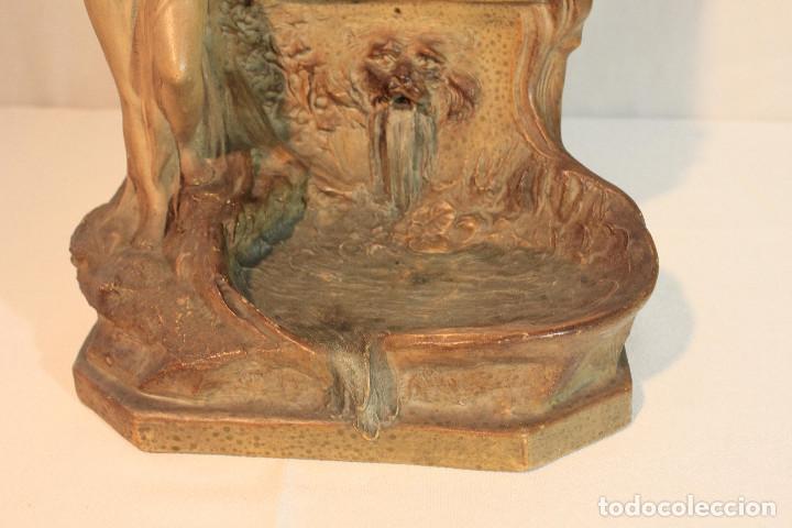 Antig&uuml;edades: ESPEJO TOCADOR CERAMICA - Foto 6