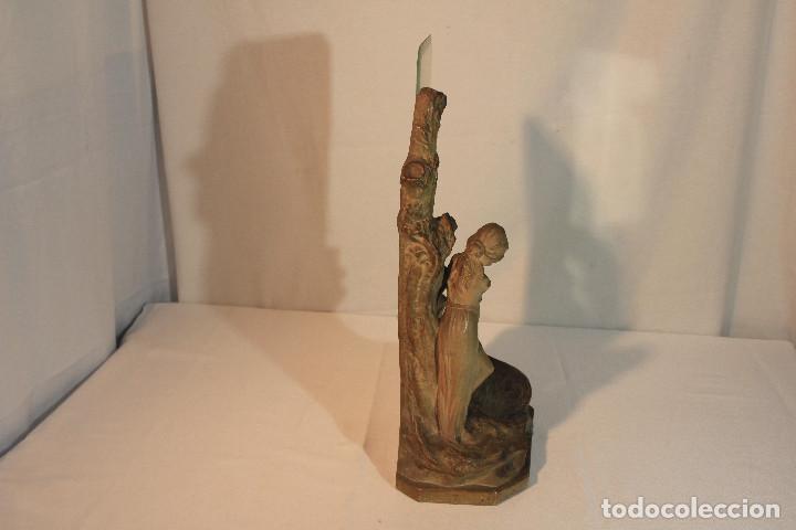 Antig&uuml;edades: ESPEJO TOCADOR CERAMICA - Foto 10