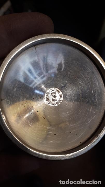 Antig&uuml;edades: Seis copas de metal plateado - Foto 4
