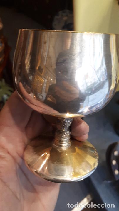 Antig&uuml;edades: Seis copas de metal plateado - Foto 7
