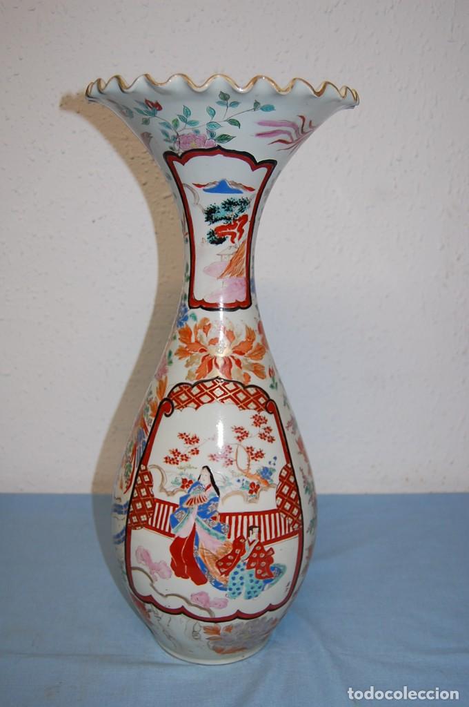 Antig&uuml;edades: JARRON SATSUMA S. XIX SELLO EN LA BASE - Foto 10