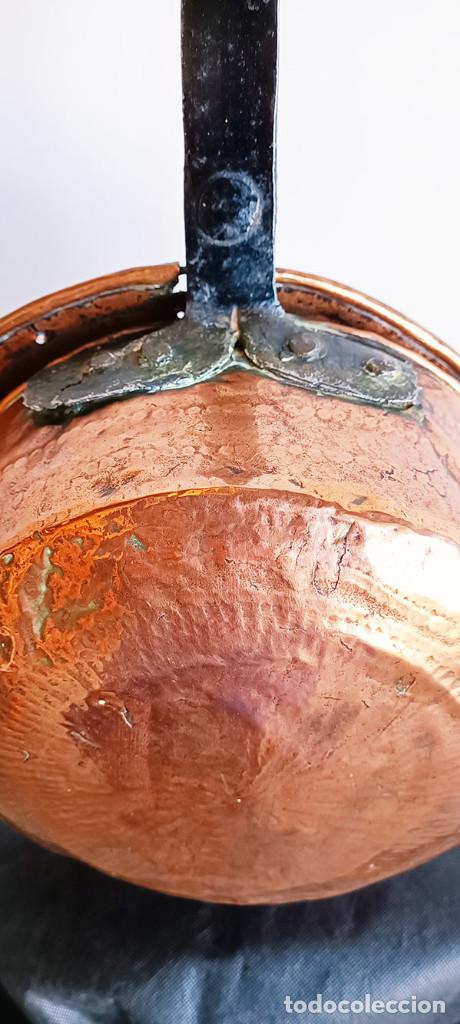 Antig&uuml;edades: Calentador de cama mango de hierro - Foto 6