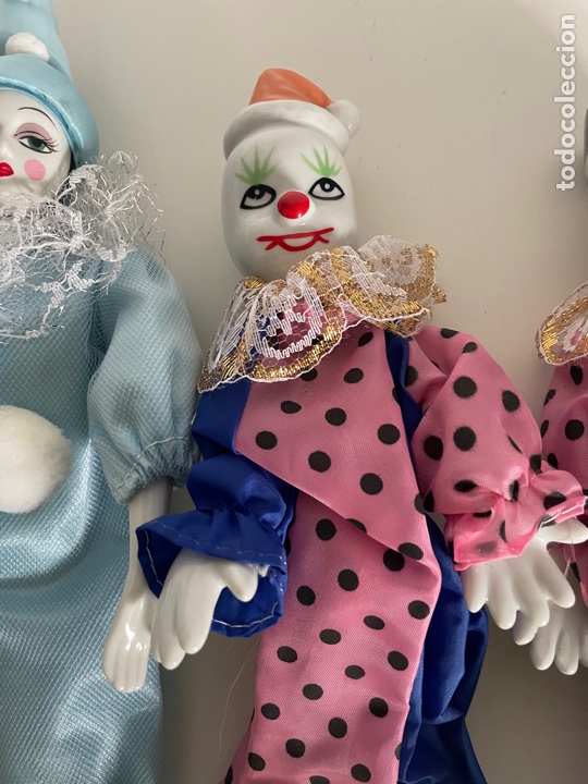 Antig&uuml;edades: Lote de payasos de porcelana - Foto 3