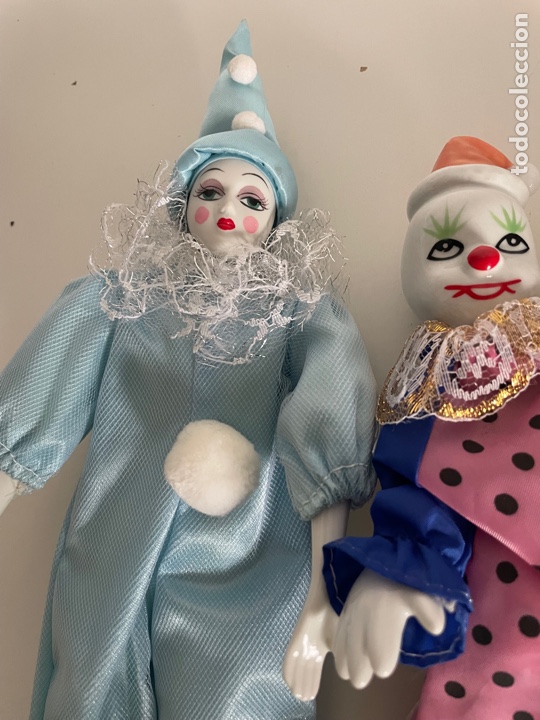 Antig&uuml;edades: Lote de payasos de porcelana - Foto 4