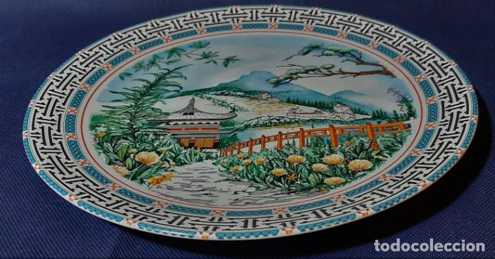Antig&uuml;edades: Plato porcelana japonesa. - Foto 2