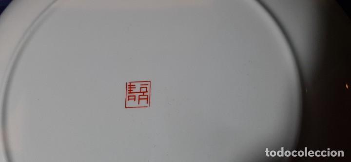 Antig&uuml;edades: Plato porcelana japonesa. - Foto 4