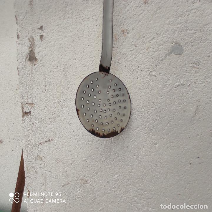 Antig&uuml;edades: espumadera - Foto 2