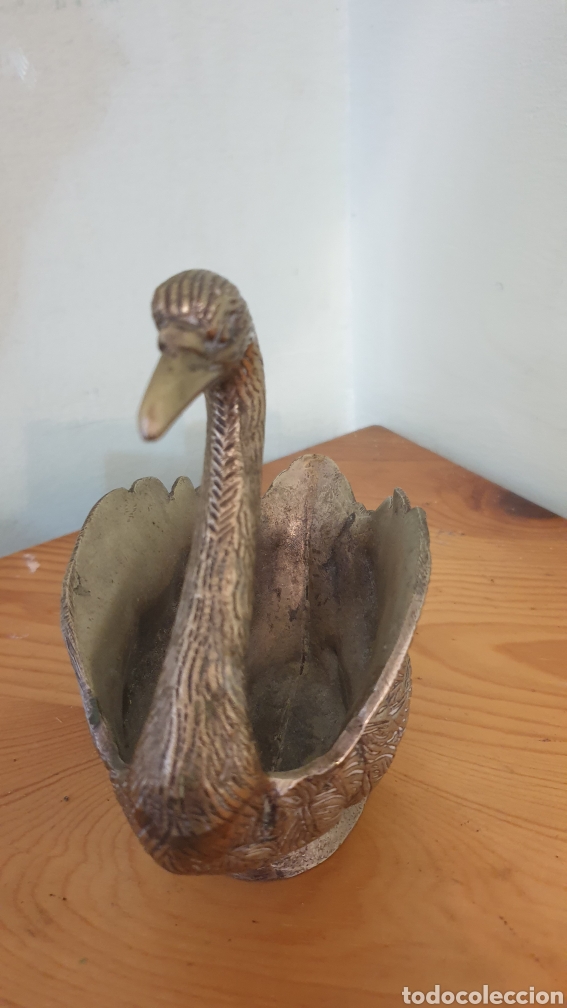 Antig&uuml;edades: Cisne de alpaca - Foto 3