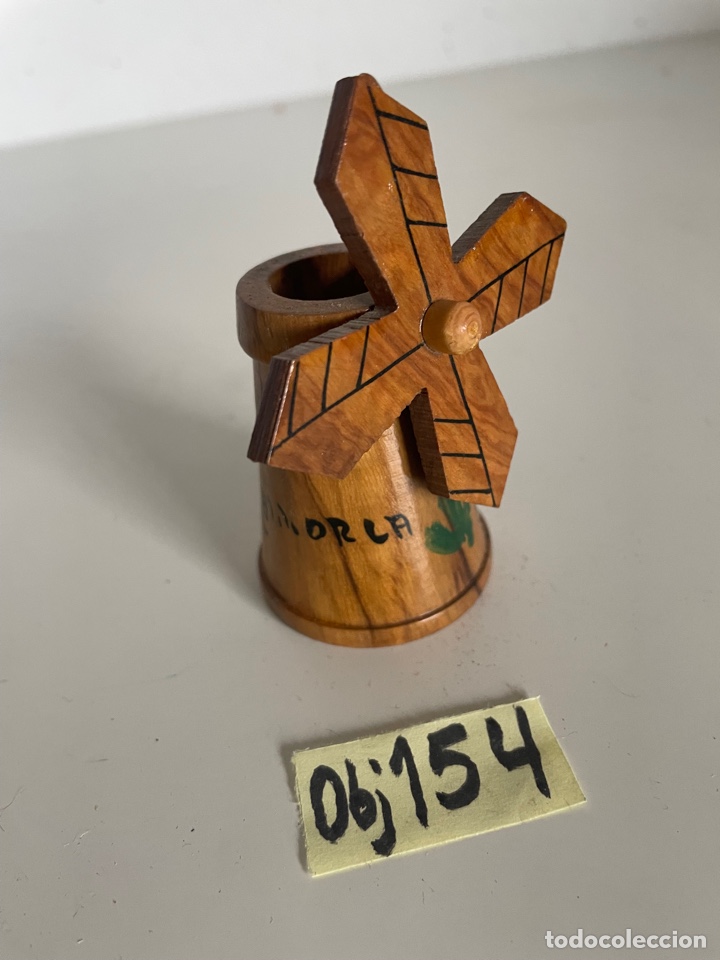 Antig&uuml;edades: Palillero de madera - Foto 1