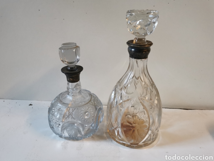 Antig&uuml;edades: cristal tallado y plata - Foto 1