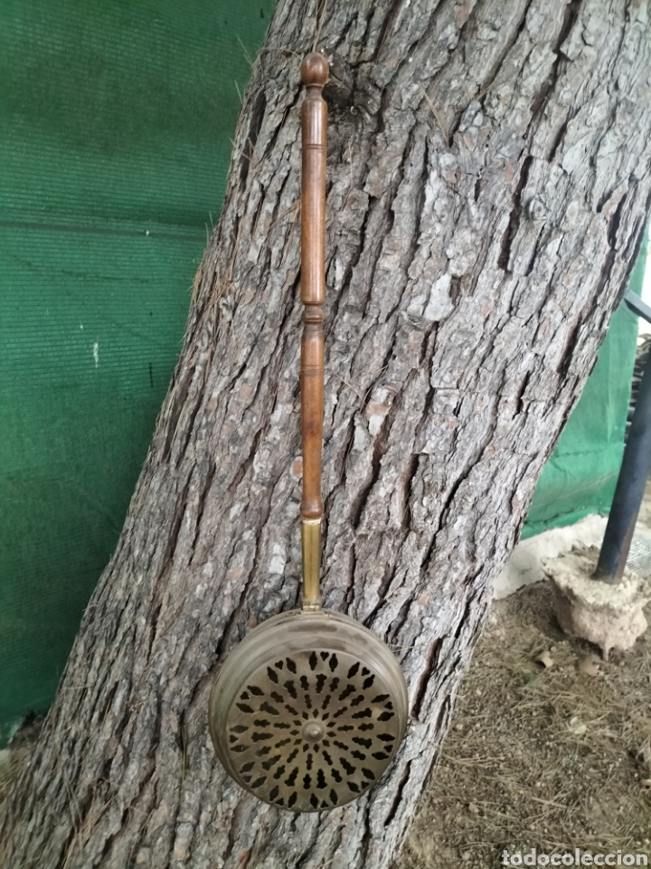 Antig&uuml;edades: Brasero de cama antiguo - Foto 1