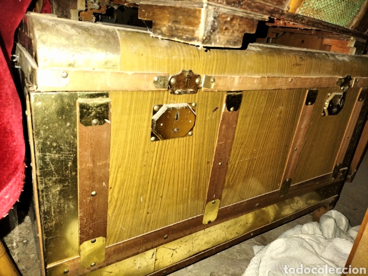 Antig&uuml;edades: Ba&uacute;l antiguo 1x55x64 - Foto 2