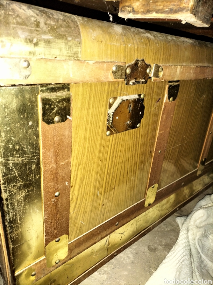 Antig&uuml;edades: Ba&uacute;l antiguo 1x55x64 - Foto 4