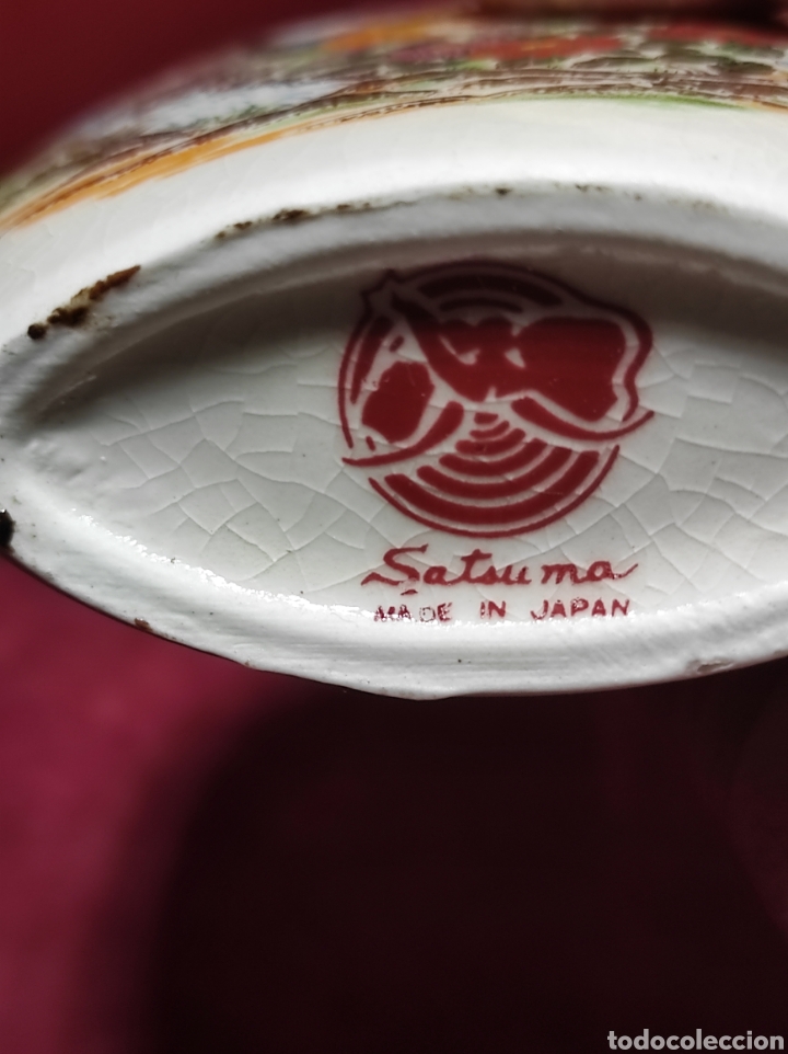 Antig&uuml;edades: Jarr&oacute;n SATSUMA JAP&Oacute;N - Foto 5
