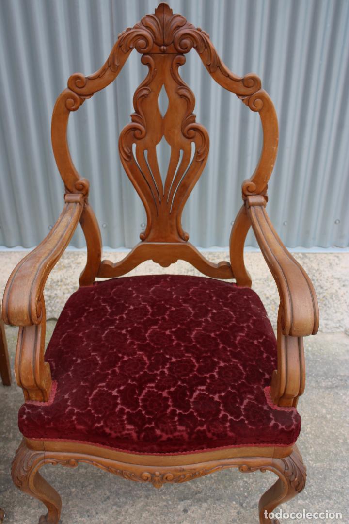 Antig&uuml;edades: pareja de sillones antiguos - Foto 3