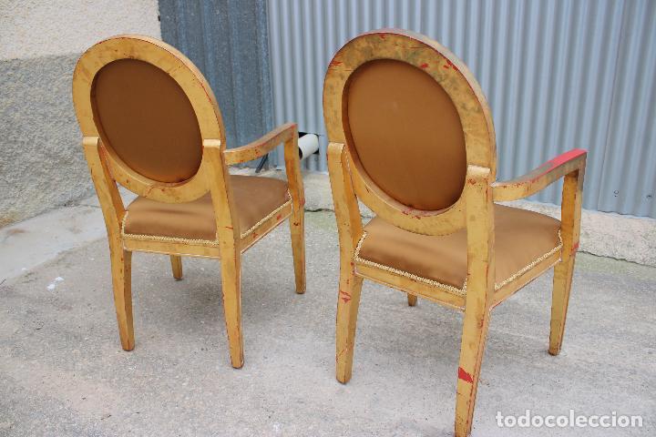 Antig&uuml;edades: 2 sillones barrocos de lujo - Foto 4