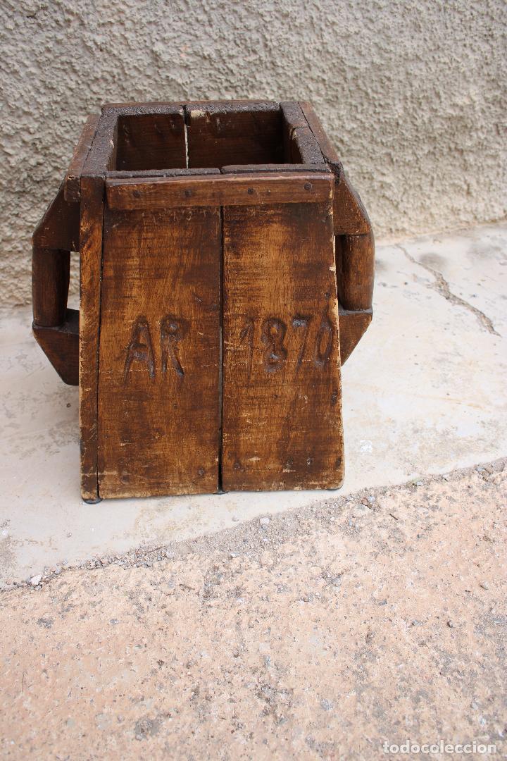 Antig&uuml;edades: caja vintage madera - Foto 4