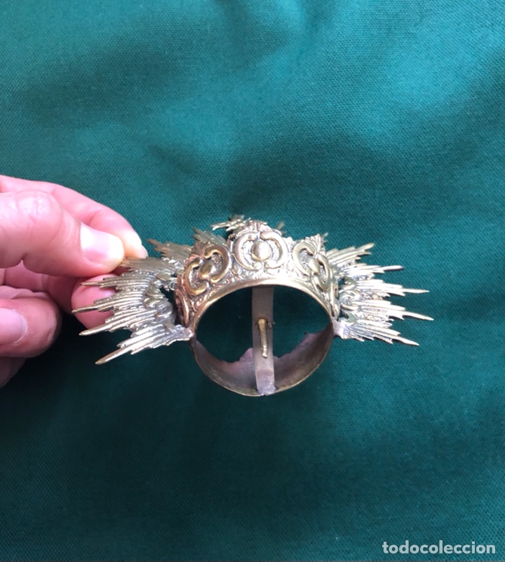 Antig&uuml;edades: Magn&iacute;fica corona para virgen - Foto 4
