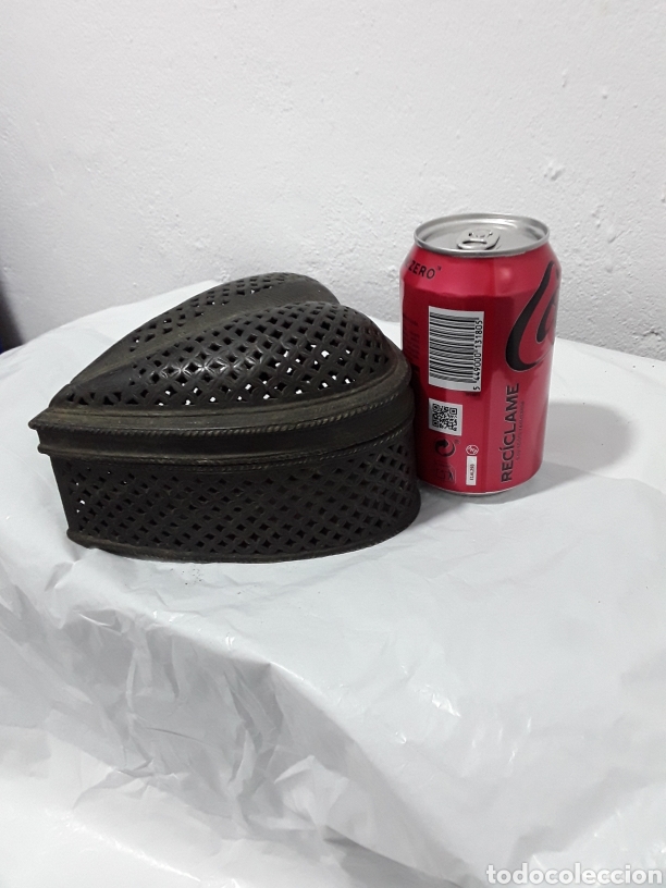 Antig&uuml;edades: Caja coraz&oacute;n, bronce - Foto 8