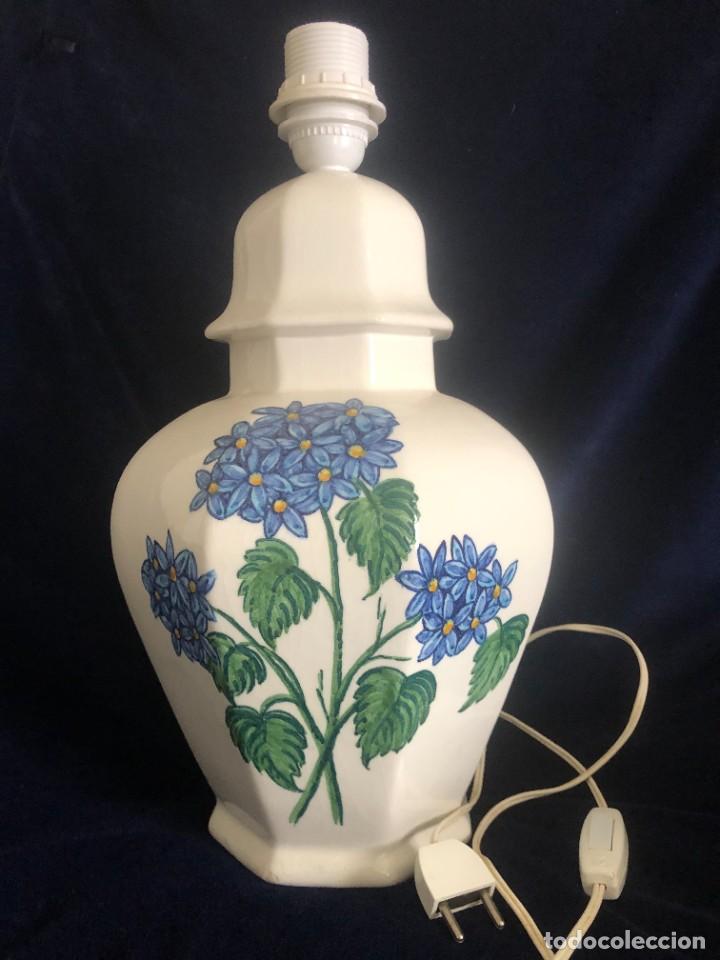 Antig&uuml;edades: LAMPARA CERAMICA - Foto 1