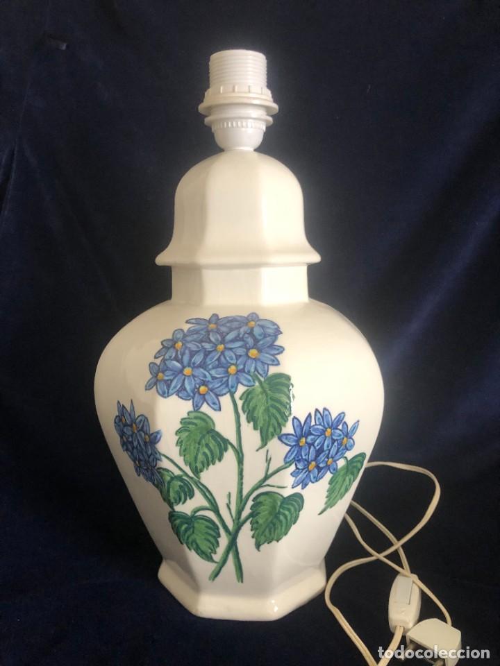 Antig&uuml;edades: LAMPARA CERAMICA - Foto 4