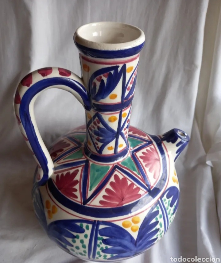 Antig&uuml;edades: BONITA JARRA O BOTIJO O CANTI SELLADA MADE IN SPAIN MEDIDAS 34CM APROX