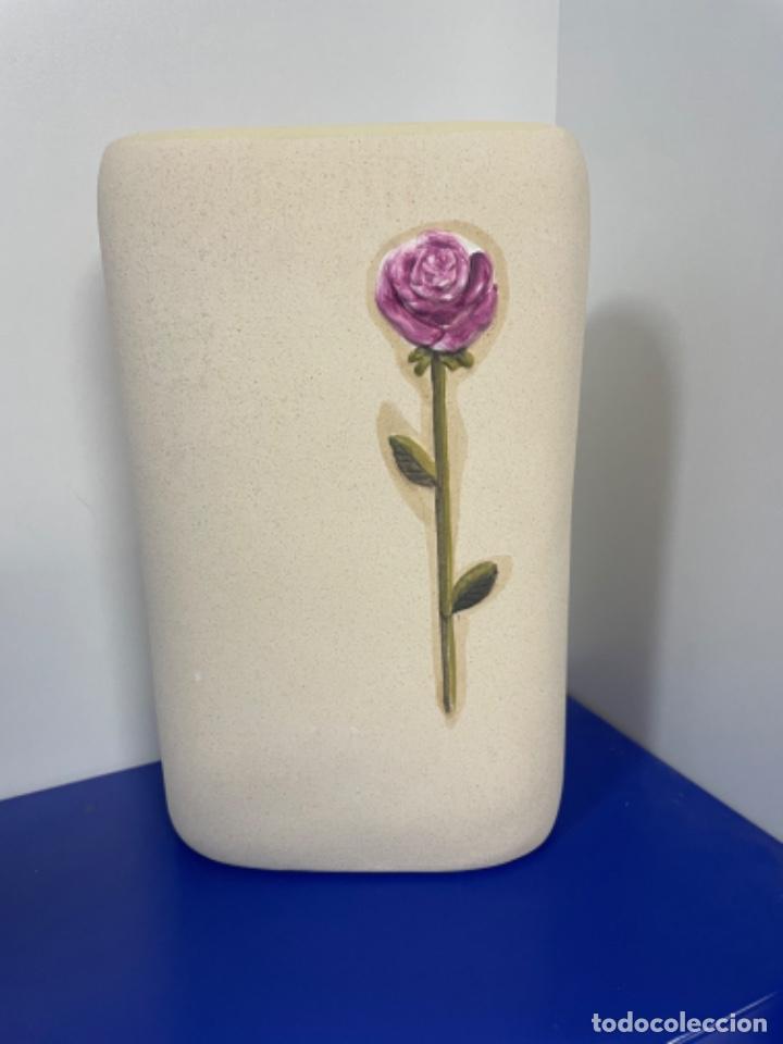 Antig&uuml;edades: Jarr&oacute;n flor 25 cm - Foto 1