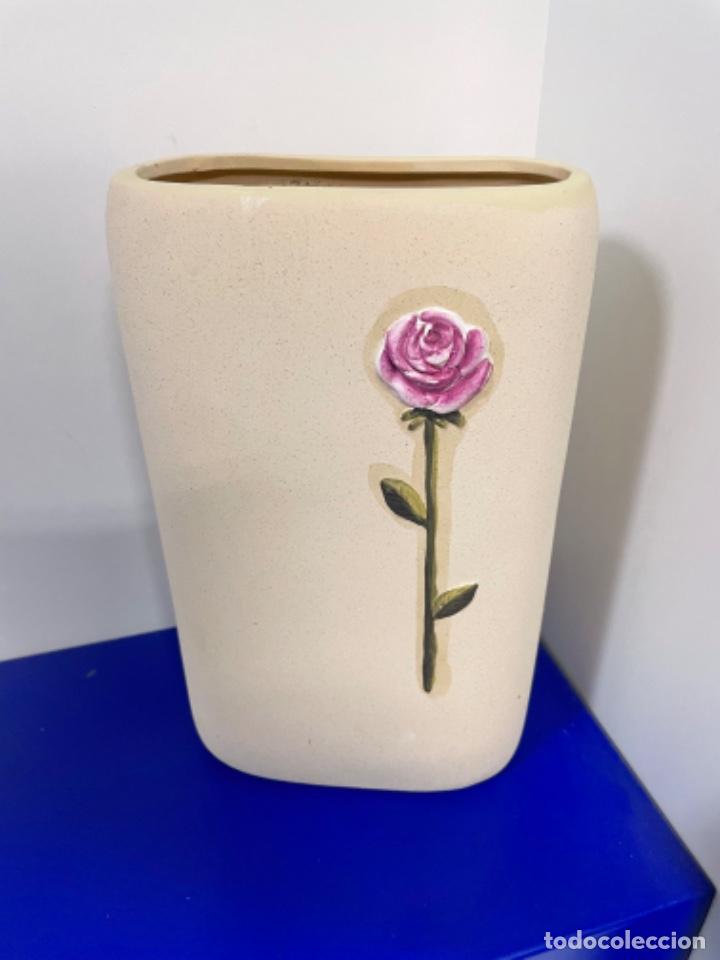 Antig&uuml;edades: Jarr&oacute;n flor 25 cm - Foto 1