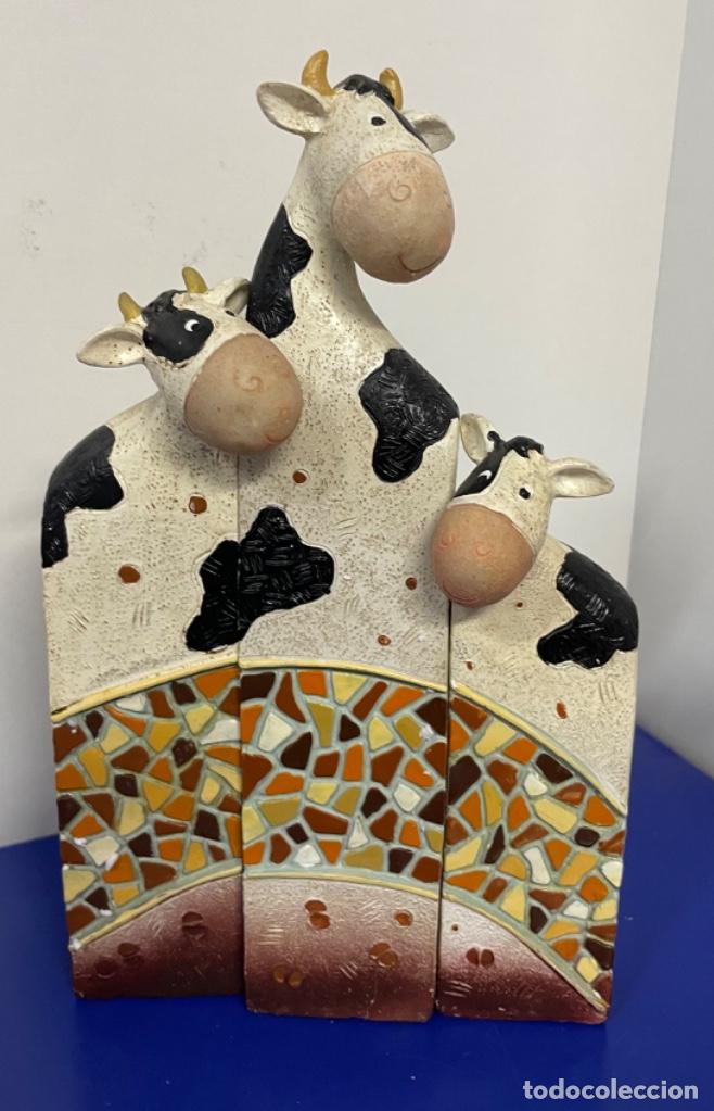 Antig&uuml;edades: Decoraci&oacute;n 3 vacas - Foto 1