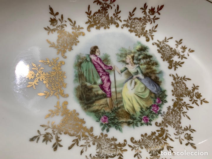 Antig&uuml;edades: Cuenco porcelana de Limoges - Foto 4