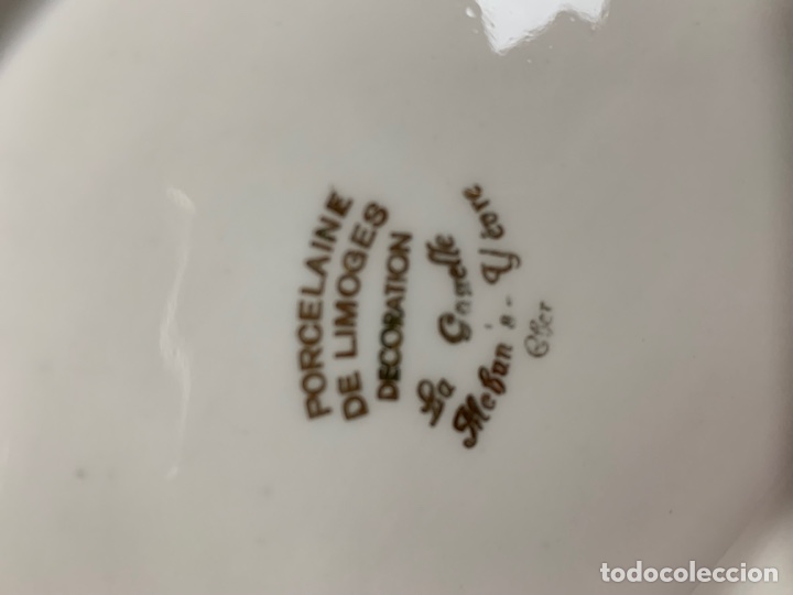 Antig&uuml;edades: Cuenco porcelana de Limoges - Foto 6