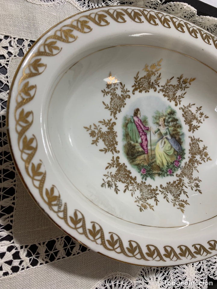 Antig&uuml;edades: Cuenco porcelana de Limoges - Foto 10