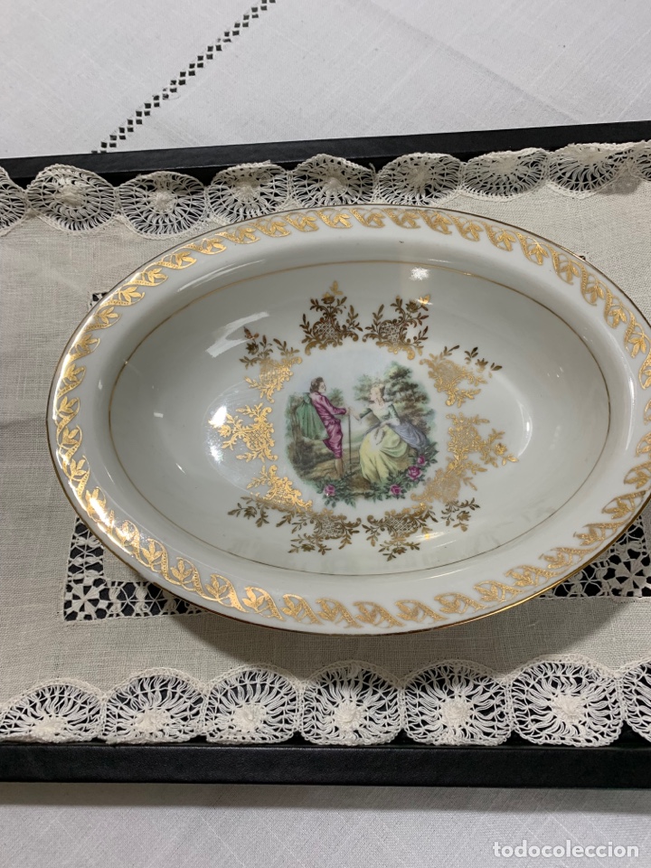 Antig&uuml;edades: Cuenco porcelana de Limoges - Foto 1