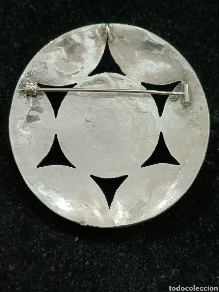 Antig&uuml;edades: Broche de plata caligraf&iacute;a arabe - Foto 2