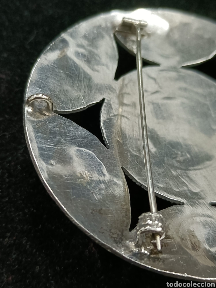 Antig&uuml;edades: Broche de plata caligraf&iacute;a arabe - Foto 4